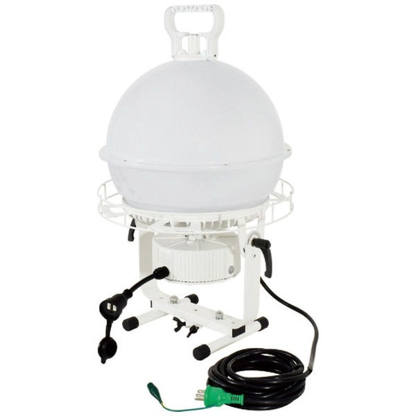 日動工業 床置きLED投光器(連結可能)ディスクボール200w 床スタンド式 昼白色 L200ADB-50K - 3