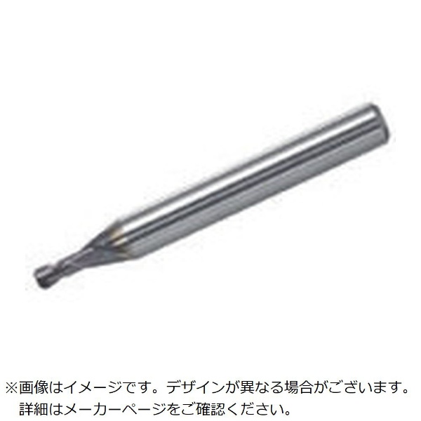 三菱K 2枚刃エムスター 超硬ラジアスエンドミルミディアム刃長（M）3mm