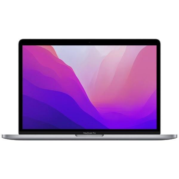 カスタマイズモデル】MacBook Pro 13インチ Apple M2チップ搭載 英字キーボードモデル [2022年モデル /SSD 256GB  /メモリ 8GB /8コアCPUと10コアGPU スペースグレイMNEH3JACTO アップル｜Apple 通販