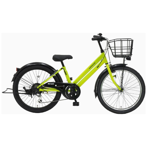 22型 子供用自転車 グラウスジュニア(ライムグリーン/外装6段変速) FATP226Z 2023年モデル【キャンセル・返品不可】