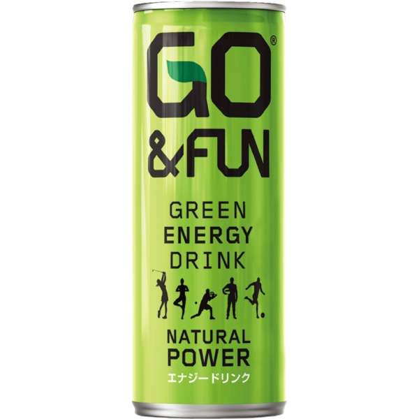 GO&FUN绿色能量型饮料250ml 30[能量型饮料]部_1