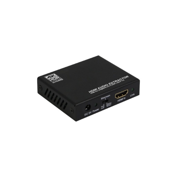 4K60Hz/HDCP2.2対応HDMIオーディオ分離器 RS-HD2HDA-4K ラトック