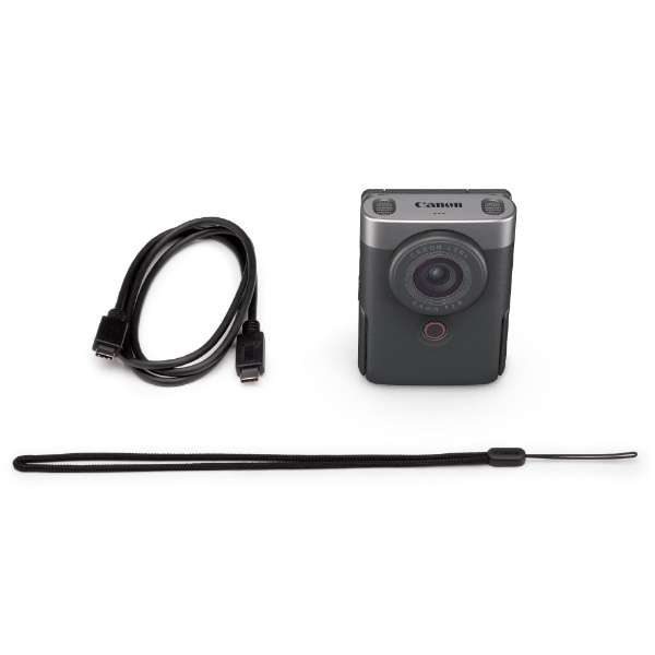小型的数码照相机PowerShot V10 Vlog相机银PSV10SL_14