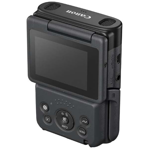 小型的数码照相机PowerShot V10 Vlog相机黑色PSV10BK_9