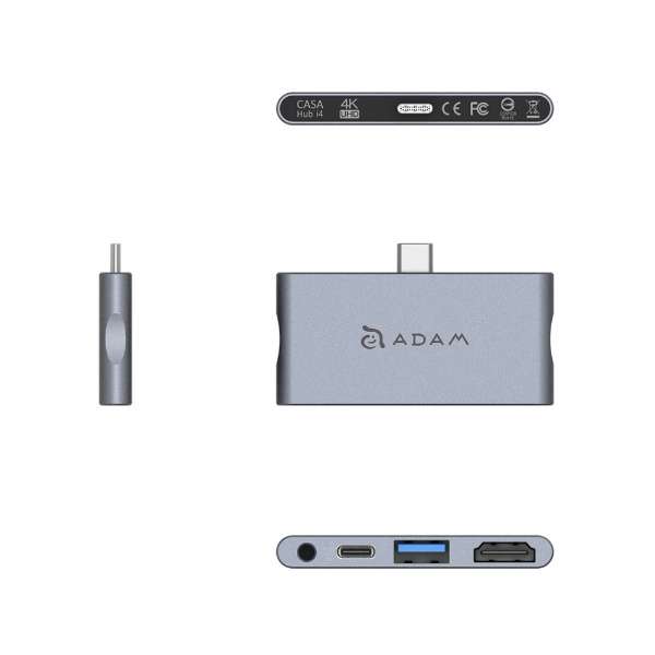 iPad PropmUSB-C IXX HDMI / 3.5mm / USB-A / USB-CnUSB PDΉ 60W hbLOXe[V CASA AAPADHUBI4GYJ [USB Power DeliveryΉ]_4