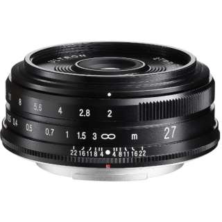 相机镜头ULTRON 27mm F2黑色[FUJIFILM X]