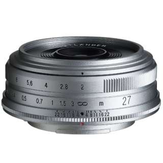 相机镜头ULTRON 27mm F2银[FUJIFILM X]