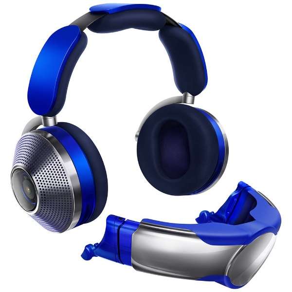 Dyson Zone空气清洁头戴式耳机超蓝色/拉蓝色蓝色WP01BB[支持噪音撤销的/Bluetooth对应]_1