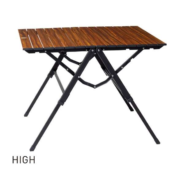 3 High&Low Table III(宽度81x纵深70x高33.5/49/57.5cm)暗褐色×黑色1994[面向/1-2个烘烤器基/铝制造/单物品]_2