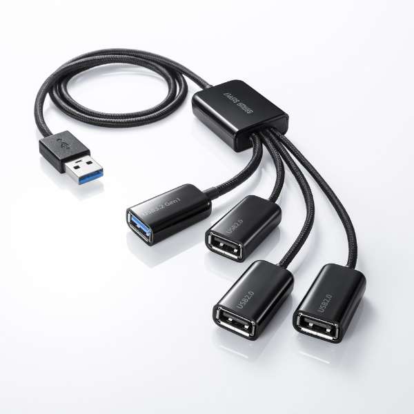 USB-3H436BK USB-Anu R{^Cv(Mac/Windows11Ή) [oXp[ /4|[g /USB 3.2 Gen1Ή]_7