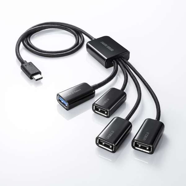 USB-3TC436BK USB-C  USB-A ϊnu R{^Cv(Chrome/iPadOS/Mac/Windows11Ή) [oXp[ /4|[g /USB 3.2 Gen1Ή]_5