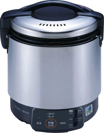 リンナイ　業務用ガス炊飯器　涼厨　RR-S200CF　　2升炊き（3.6L） 炊飯専用 フッ素内釜 ガスホース付き - 2