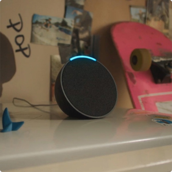 Echo Pop(エコーポップ) - コンパクトスマートスピーカー with Alexa チャコール B09WX3PJ3X [Bluetooth対応  /Wi-Fi対応] Amazon｜アマゾン 通販 | ビックカメラ.com