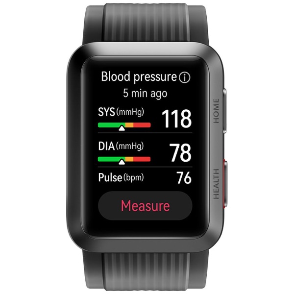 WATCH D ウェアラブル血圧計 HUAWEI（ファーウェイ） グラファイト