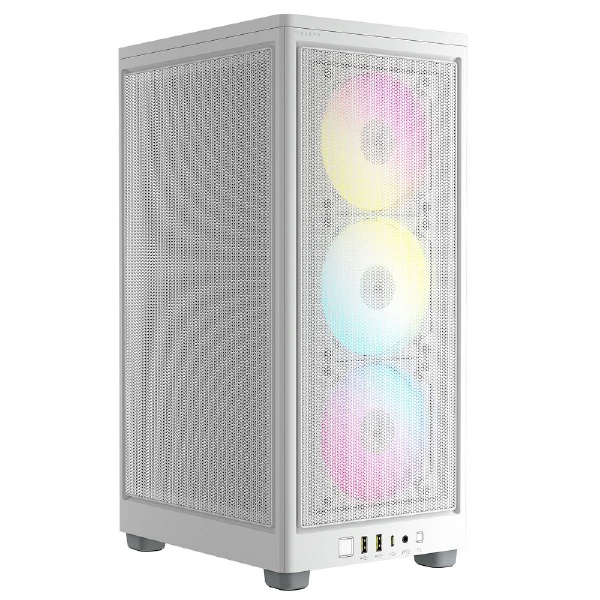 PC [Mini-ITX] iCUE 2000D RGB Airflow ۥ磻 CC-9011247-WW