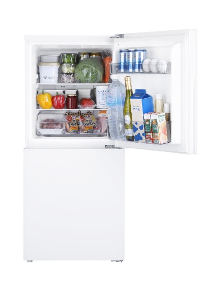 冷凍冷蔵庫 HRシリーズ ホワイト HR-G912W [幅49.5cm /約121L /2ドア /右開きタイプ /2023年]