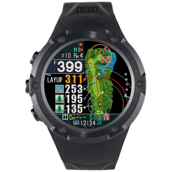腕時計型GPSゴルフナビ Shot Navi Evolve PRO Touch ブラック 【返品交換不可】 ショットナビ｜ShotNavi 通販 