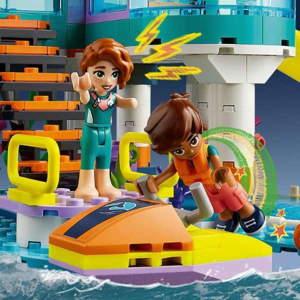 LEGO(Ｌｅｇｏ)41736朋友海上救援中心[，为处分品，出自外装不良的退货、交换不可能]_6