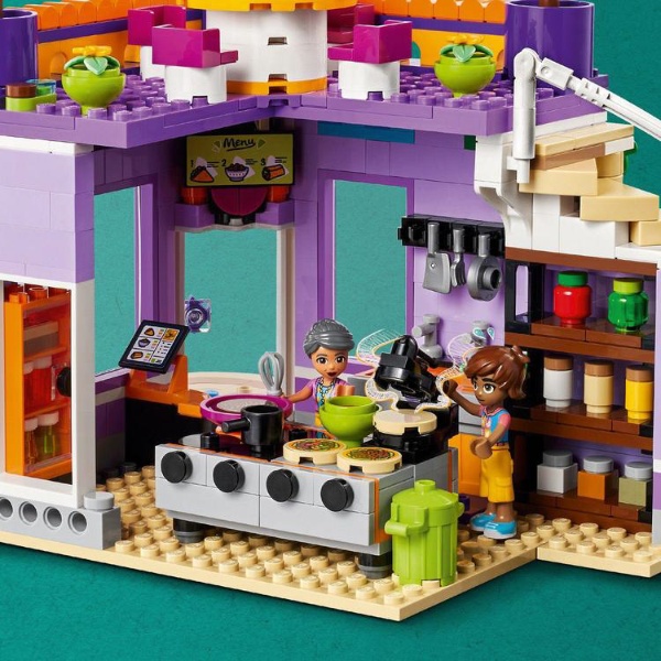 LEGO（レゴ） 41747 フレンズ ハートレイクシティ コミュニティーキッチン 【処分品の為、外装不良による返品・交換不可】
