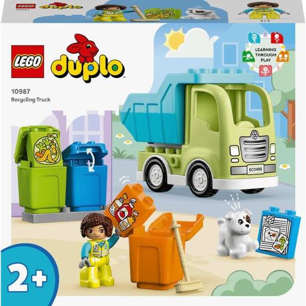 LEGO(Ｌｅｇｏ)10987 deyupuro nomachi再利用回收卡车_5