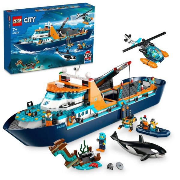 LEGO（レゴ） 60368 シティ 北極探検船 レゴジャパン｜LEGO 通販