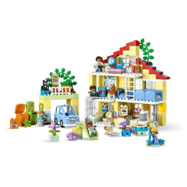 所有的LEGO(Ｌｅｇｏ)10994 deyupuro nomachi 3in1的家_3