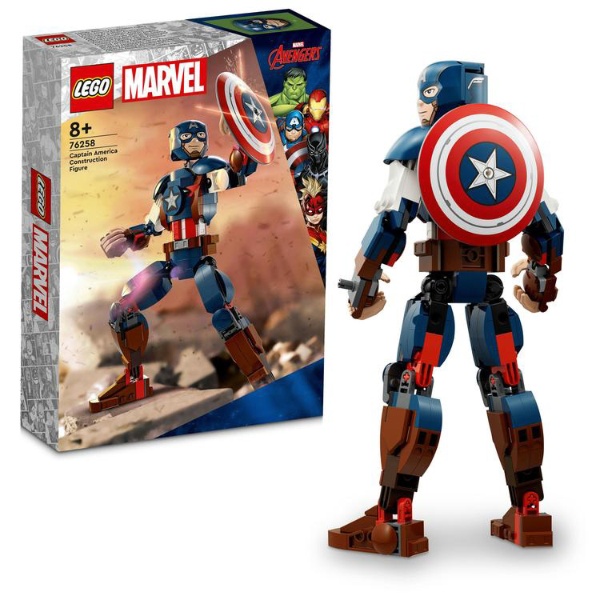 LEGO（レゴ） 76258 スーパー・ヒーローズ キャプテン・アメリカ 