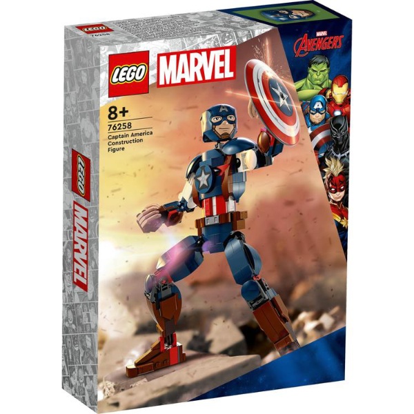 LEGO（レゴ） 76258 スーパー・ヒーローズ キャプテン・アメリカ フィギュア 【処分品の為、外装不良による返品・交換不可】