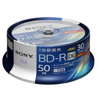 供录像使用BD-R白30BNR2VJPP6[30张/50GB/喷墨打印机对应]