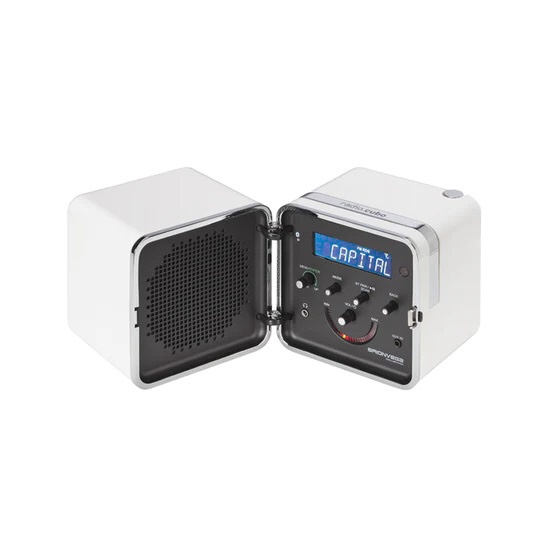 ブルートゥーススピーカー radio.cubo White Snow TS522D+S 50-BN-J