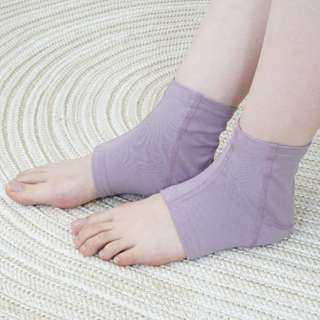 脚后跟短袜(短)紫D59515-110