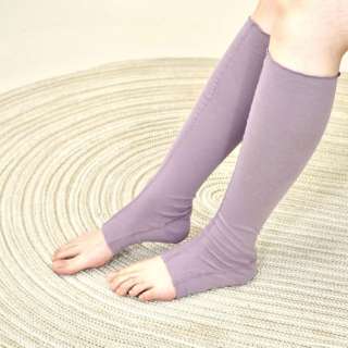 脚后跟短袜(长)紫D59516-110