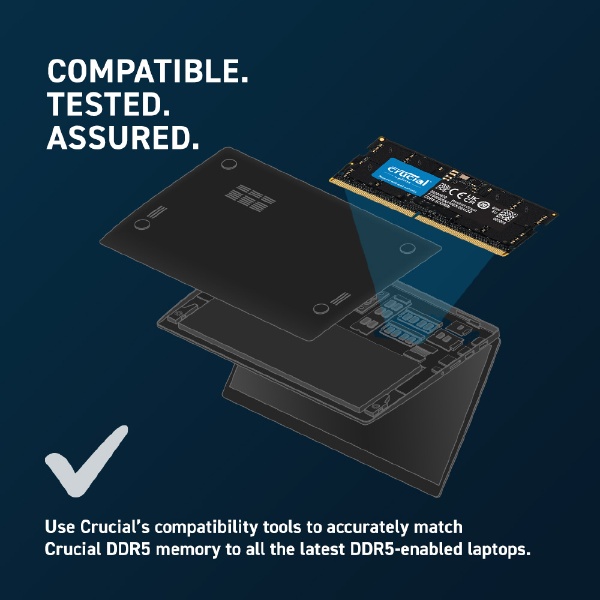 増設メモリ DDR5-5200 CT16G52C42S5 [SO-DIMM DDR5 /16GB /1枚]