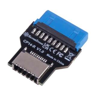 Xg[gAO USB 3.0 (19s) wb_`USB 3.1 / 3.2 Type-C (20s) Key AA_v^ SST-CP14-R