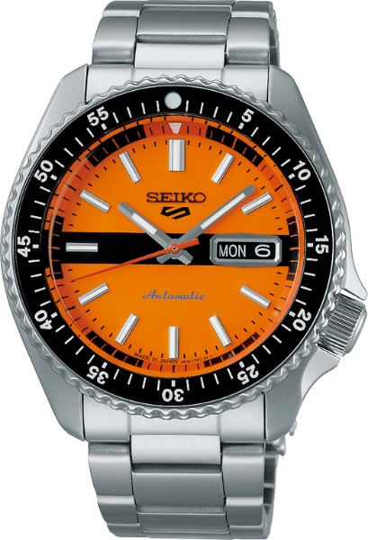 Seiko 5 Sports 腕時計 メンズ SBSA221 スポーツ 自動巻き ブラックxシルバー アナログ表示