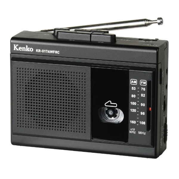 ラジオ付きカセットレコーダー ブラック TR-A30B [ラジオ機能付き