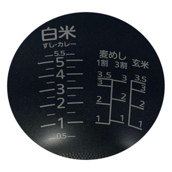 压力ＩＨ保温瓶电饭煲雾黑色JPI-X100KX[5.5合/压力ＩＨ]_25
