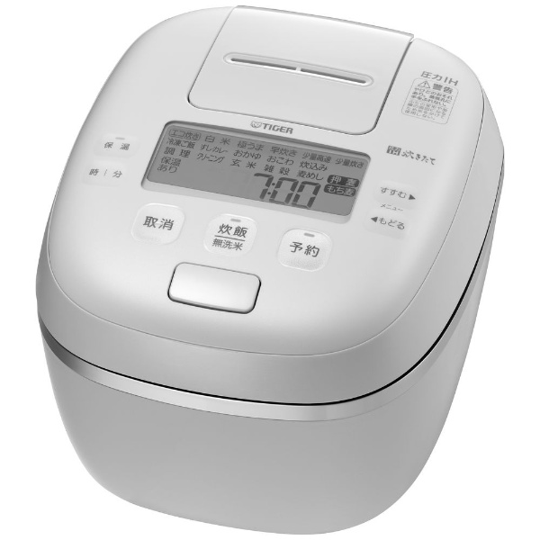 圧力IHジャー炊飯器 タルクホワイト JPI-X100WX [5.5合 /圧力IH