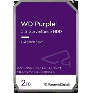 WD23PURZ HDD SATAڑ WD Purple(ĎVXep)64MB [2TB /3.5C`] yoNiz