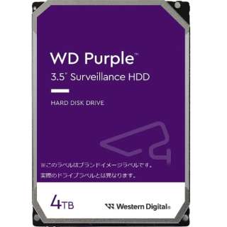 WD43PURZ HDD SATAڑ WD Purple(ĎVXep)256MB [4TB /3.5C`] yoNiz