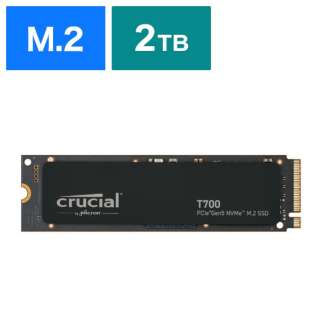CT2000T700SSD3JP SSD PCI-E Gen5ڑ T700(q[gVN񓋍) [2TB /M.2] yoNiz
