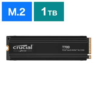 CT1000T700SSD5JP SSD PCI-E Gen5ڑ T700(q[gVN) [1TB /M.2] yoNiz