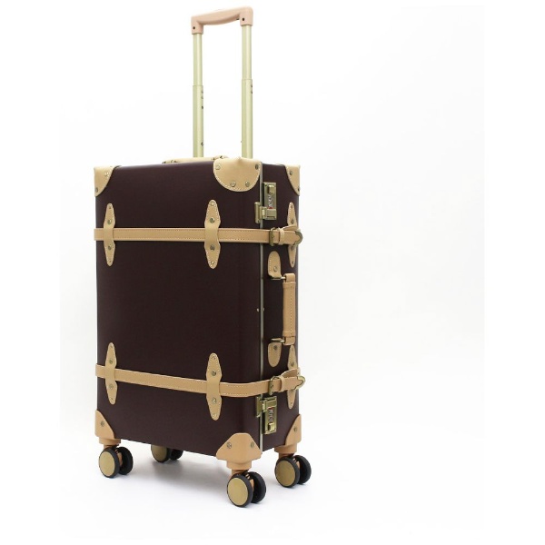 アウトレット品】 スーツケース 26L レッド/ブラウン EUR3054-44