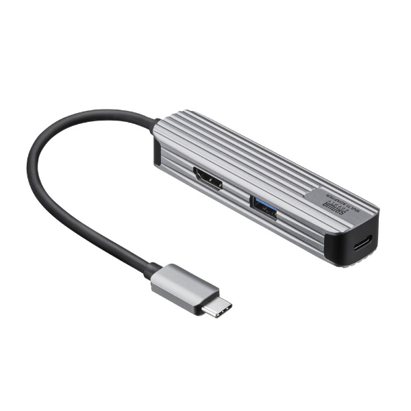 サンワサプライ HDMIポート付 USBハブ USB-3TCH37GM