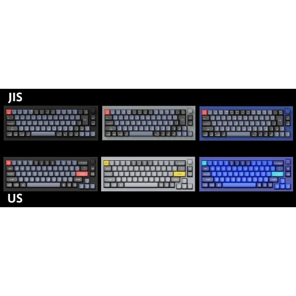 キーボード Q2(青軸) シルバーグレー Q2-N2-JIS [有線 /USB-A＋USB-C]