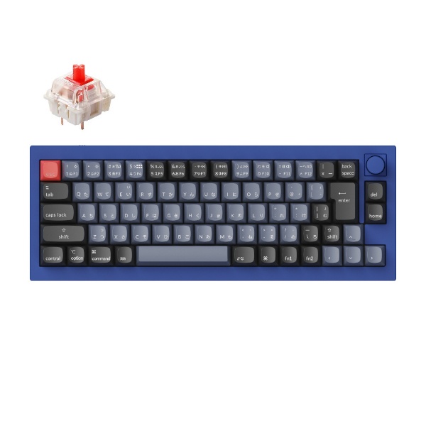 Keychrone Q2 赤軸 高級キーボード
