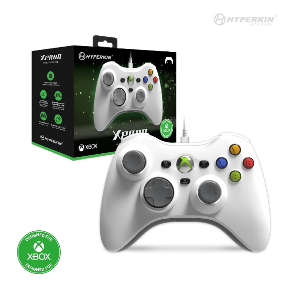 Xenon 有線コントローラー ホワイト M01368-WH 【Xbox Series X S/Xbox 