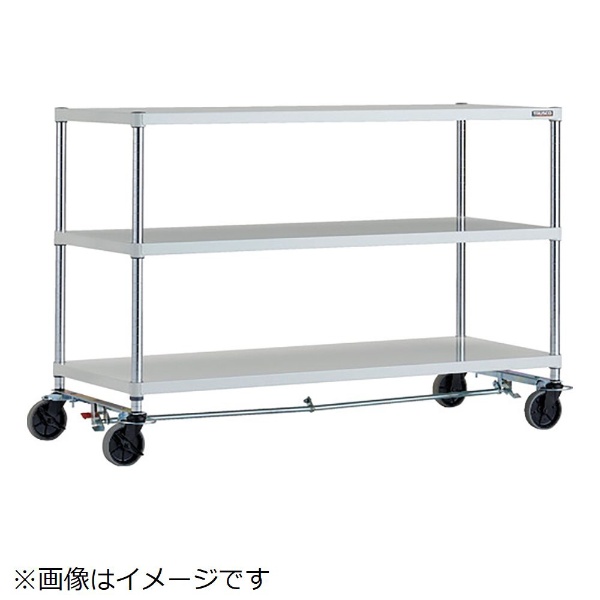 TRUSCO スチールラック フェニックスラック 1500X450 5段 U車輪4輪S付 W色 抗菌粉体塗装 PER6545U125B4W トラスコ 中山｜TRUSCO NAKAYAMA 通販 | ビックカメラ.com