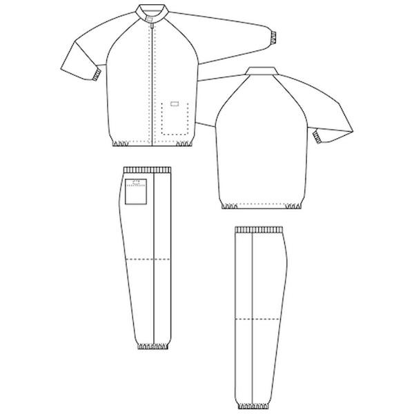 ミドリ安全 クリーンウェア 一般型男女共用クリーンスーツ S1080W ホワイト 3L S1080W3L ミドリ安全｜MIDORI ANZEN 通販  | ビックカメラ.com