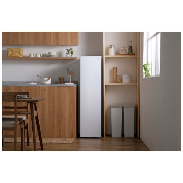 冷凍庫 ホワイト KUSN-S12A-W [35.6cm /120L /1ドア /右開きタイプ